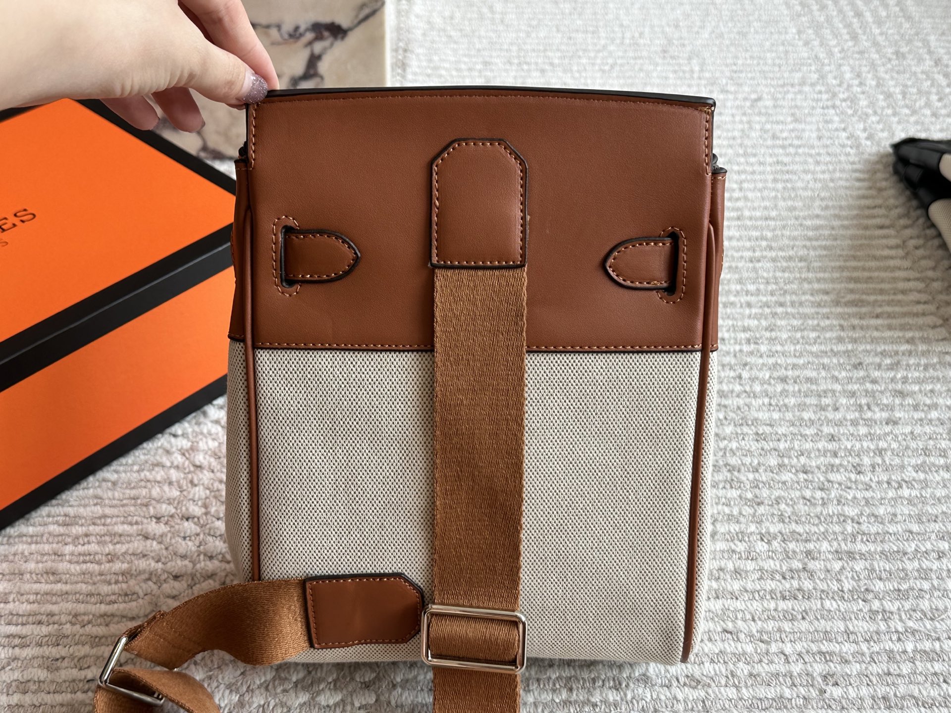エルメス「Hermès」Hac a Dosバックパック 2色「日本未入荷」