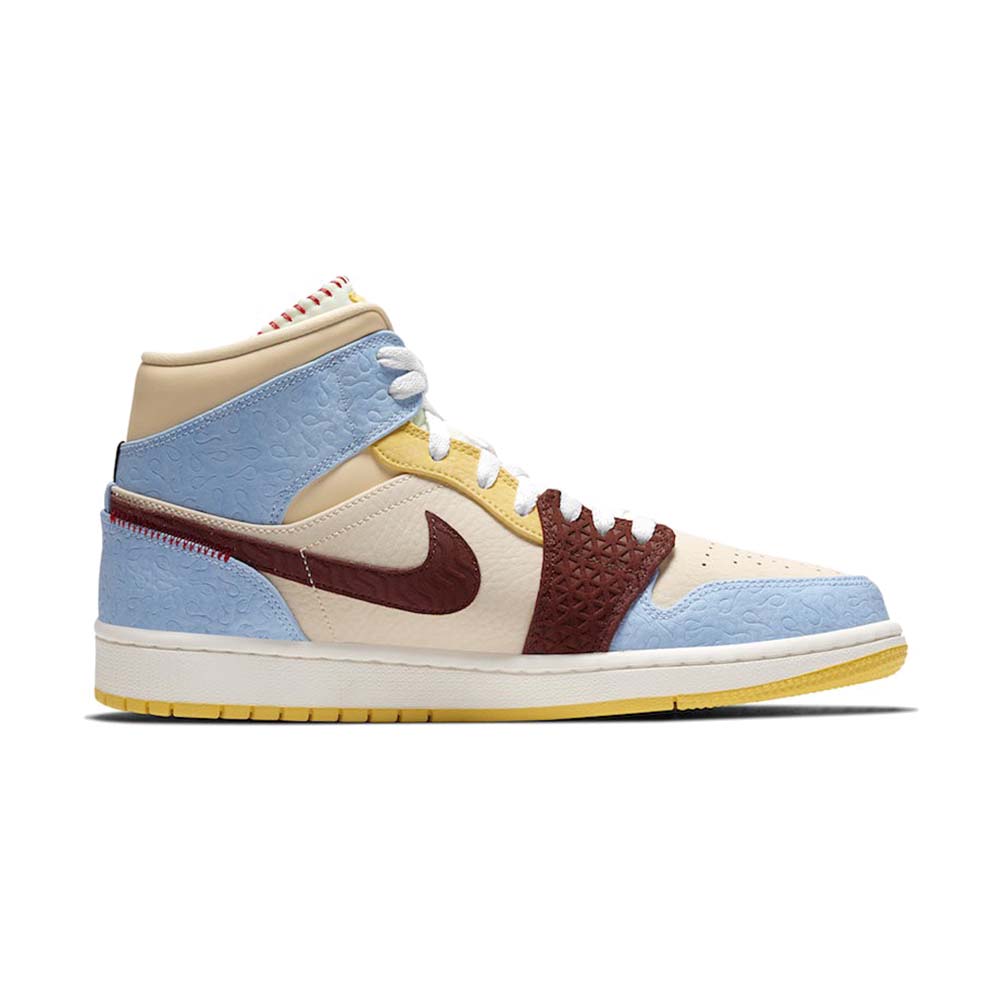 ナイキ「Nike」 Maison Chateau Rouge x Air Jordan 1 Mid SE 'Fearless'スニーカー