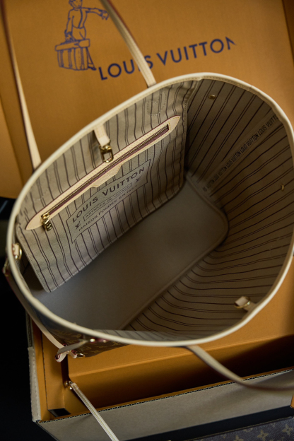 ルイ・ヴィトン「Louis Vuitton」ルイ・ヴィトン NEVERFULL MM ハンドバッグ
