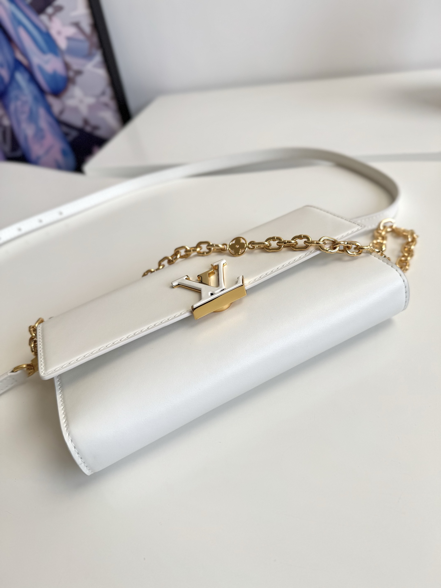 ルイ・ヴィトン「Louis Vuitton」Wallet On Chain Capucines ハンドバッグ