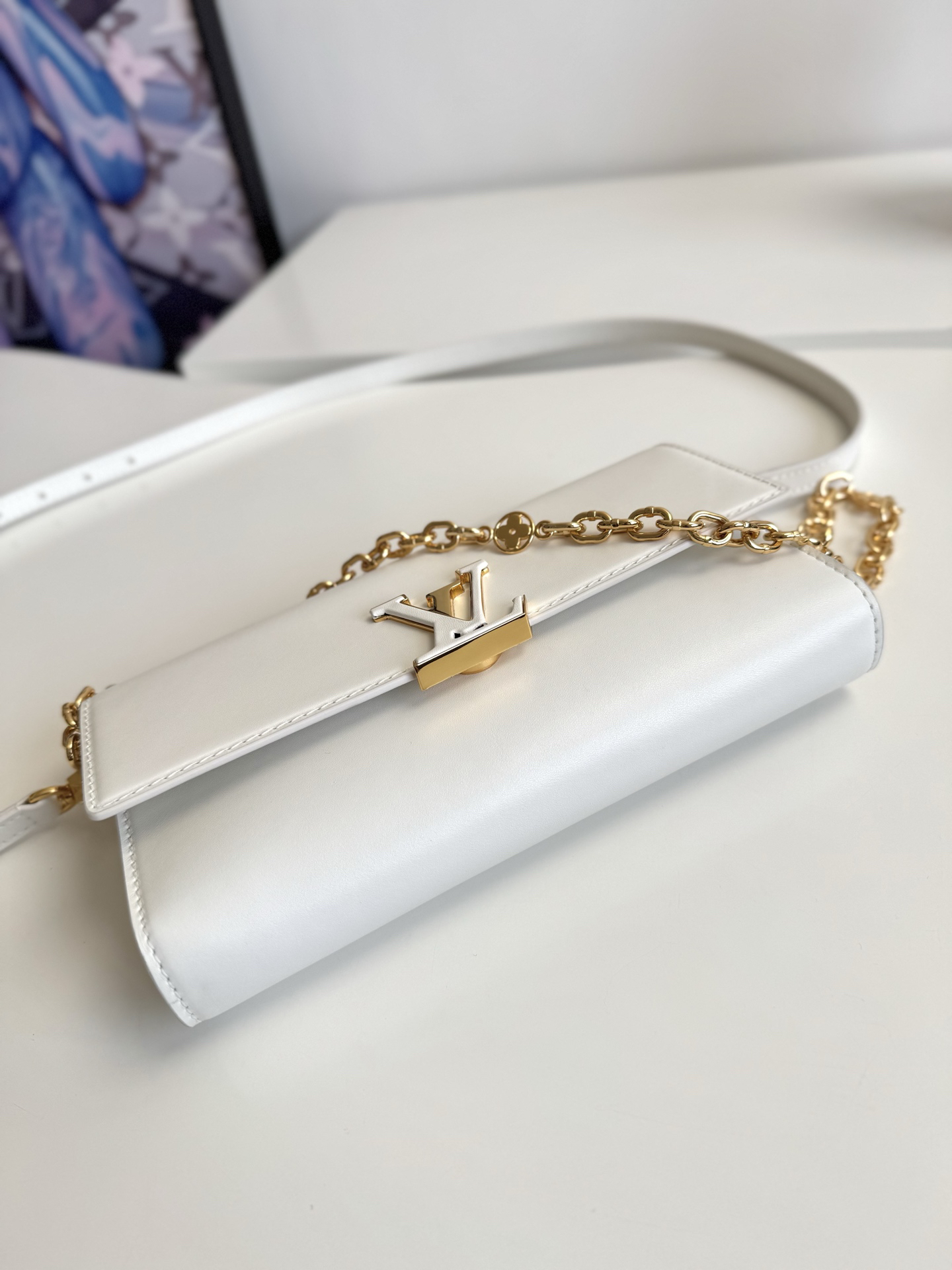 ルイ・ヴィトン「Louis Vuitton」Wallet On Chain Capucines ハンドバッグ