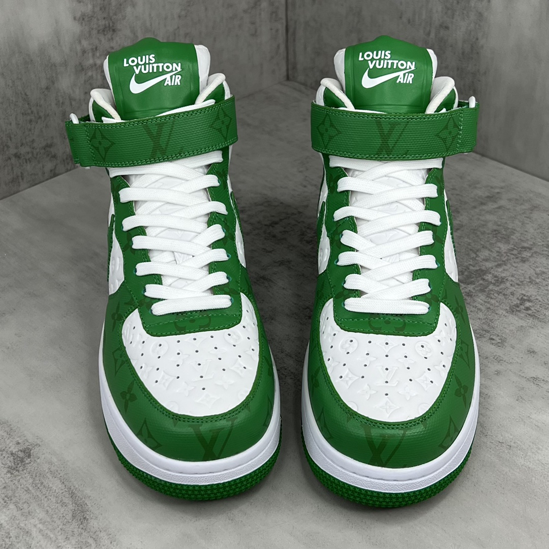 「コラボモデル」Louis Vuitton x Off-White x Nike Air Force 1 High スニーカー