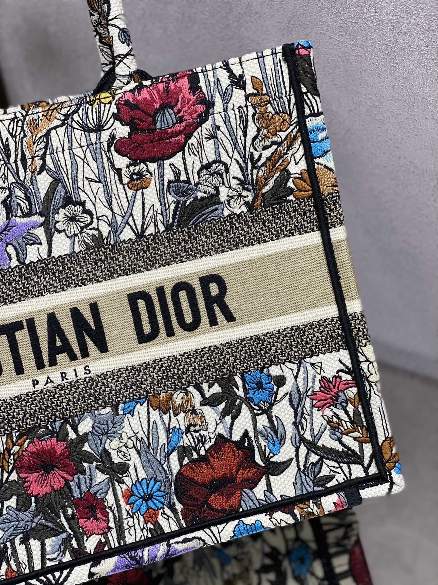 ディオール「Dior」Book Tote トランペット ショッピングトートバッグ