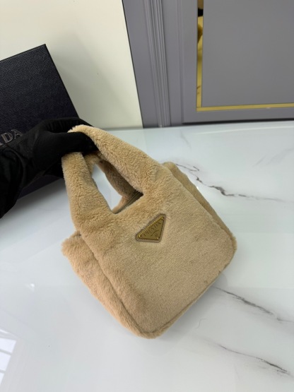 プラダ「Prada」ウール ミニバッグ  レディースバッグ