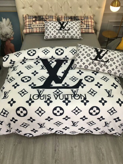 ルイ・ヴィトン「Louis Vuitton」プレミアムコットン デジタルプリント 4点セット