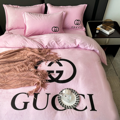 グッチ「Gucci」プレミアム クリスタルベルベット プリント 4点セット