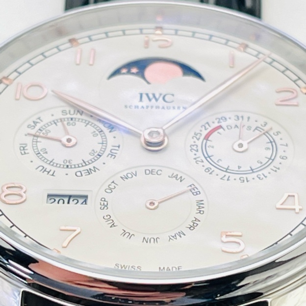 アイ・ダブリュー・シー「IWC」ポルトギーゼ パーペチュアルカレンダー 腕時計 42mm