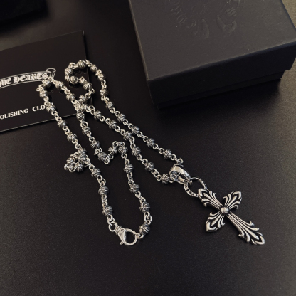 クロムハーツ「Chrome Hearts」シンプルペンダントネックレス - ユニセックス