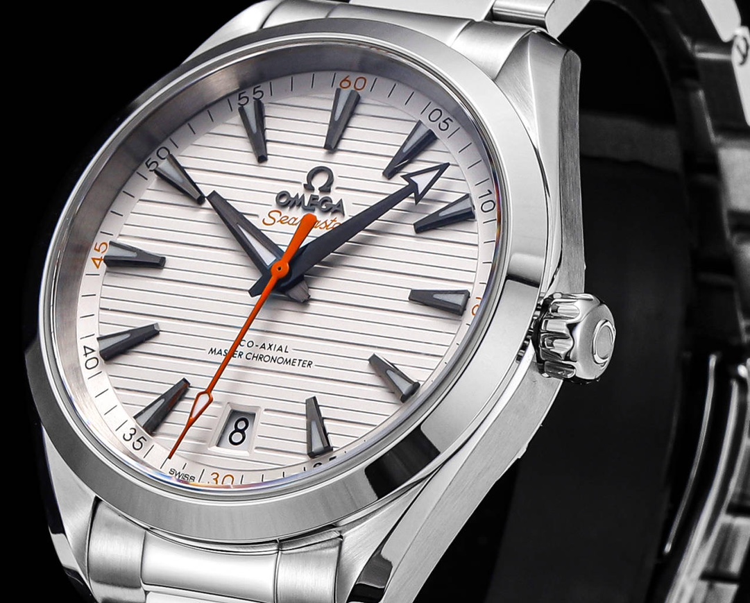 オメガ「Omega」Seamaster Aqua Terra 41MM Silver Dial Men's Automatic Bracelet Watch