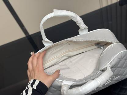 シャネル「Chanel」‌ デニム ボウリングバッグ