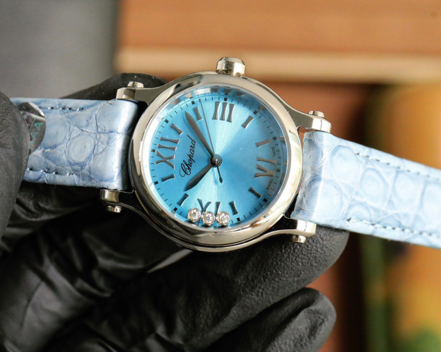 ショパール「Chopard」ハッピーダイヤモンドレディース ジュエリーウォッチ30mm