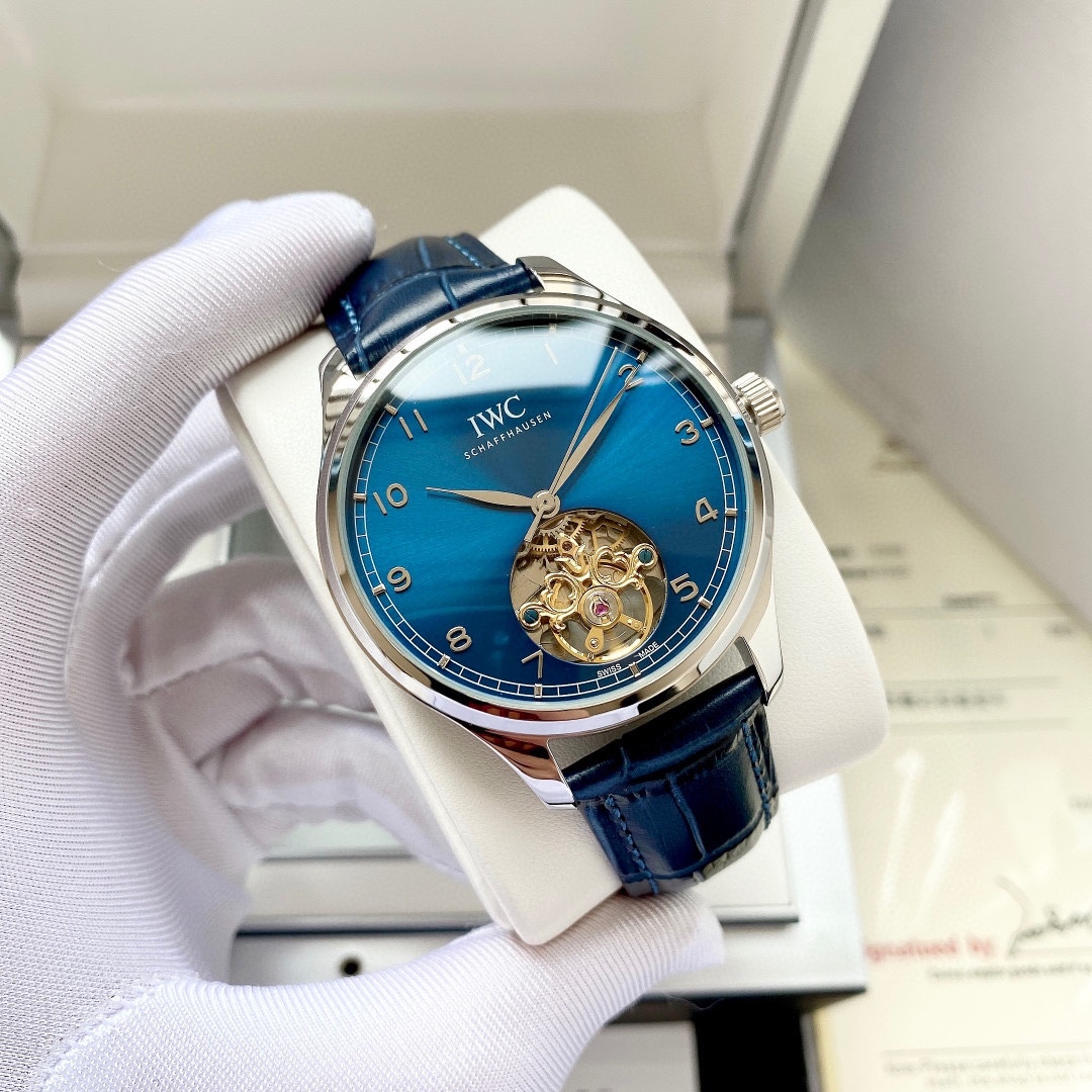 アイダブリューシー［IWC］パイロット クロノグラフ オートマティック メンズ腕時計42MM