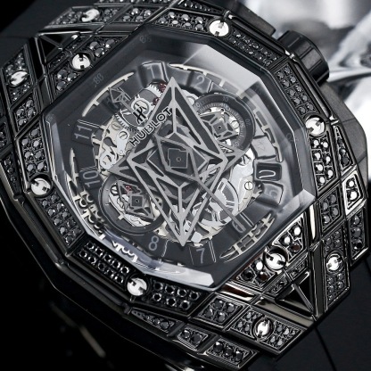 ウブロ［Hublot］ビッグバン ソウル サンブルー タトゥー メンズウォッチ40MM