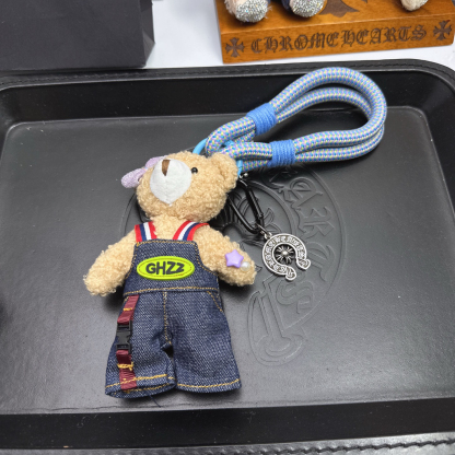 クロムハーツ「Chrome Hearts」バッグチャーム - すべてのトレンドバッグに合わせて、クールでキュートなスタイルを