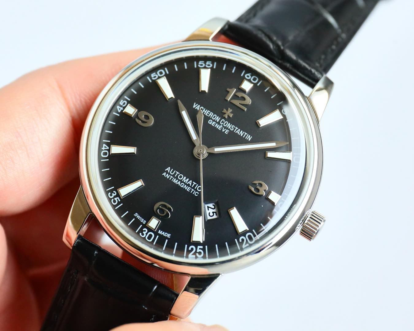 ヴァシュロン・コンスタンタン「Vacheron Constantin」 縦横四海 レザーストラップ 腕時計40MM