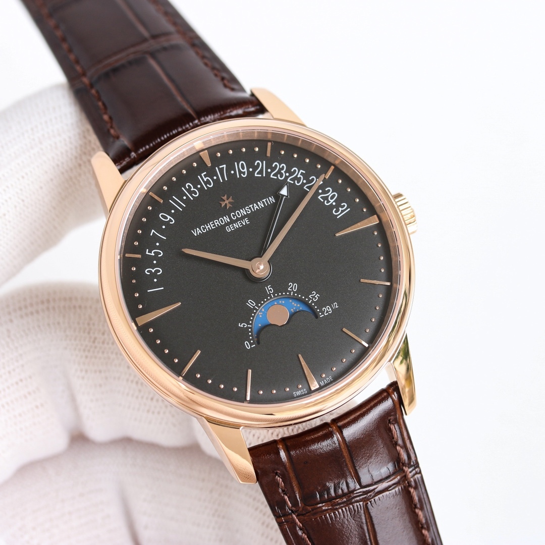ヴァシュロン・コンスタンタン「Vacheron Constantin」ラクタブルカレンダー 腕時計40MM