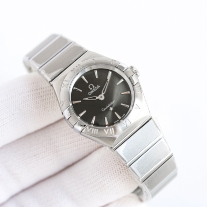 オメガ「Omega」星座シリーズ28 mmクワット腕時計