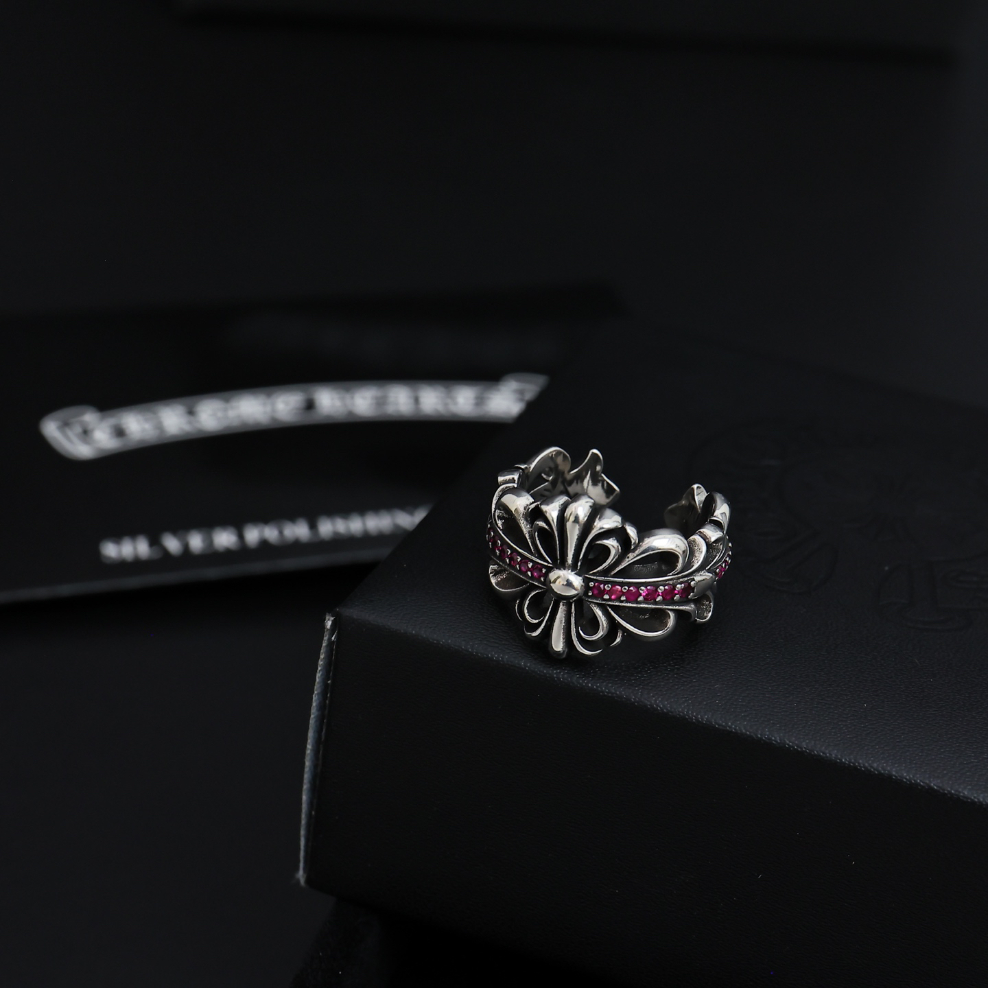 クロムハーツ「Chrome Hearts」クラシックヴィンテージ＆モダンリング - サイズ調整可能