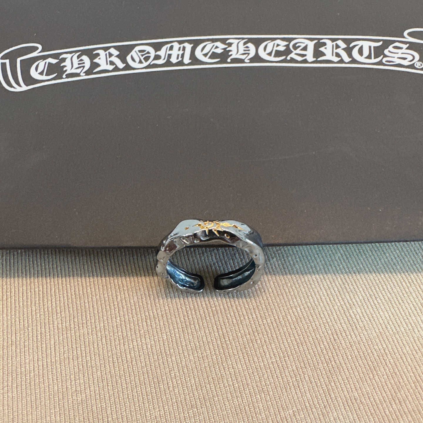 クロムハーツ「Chrome Hearts」クラシックヴィンテージ＆モダンリング - サイズ調整可能