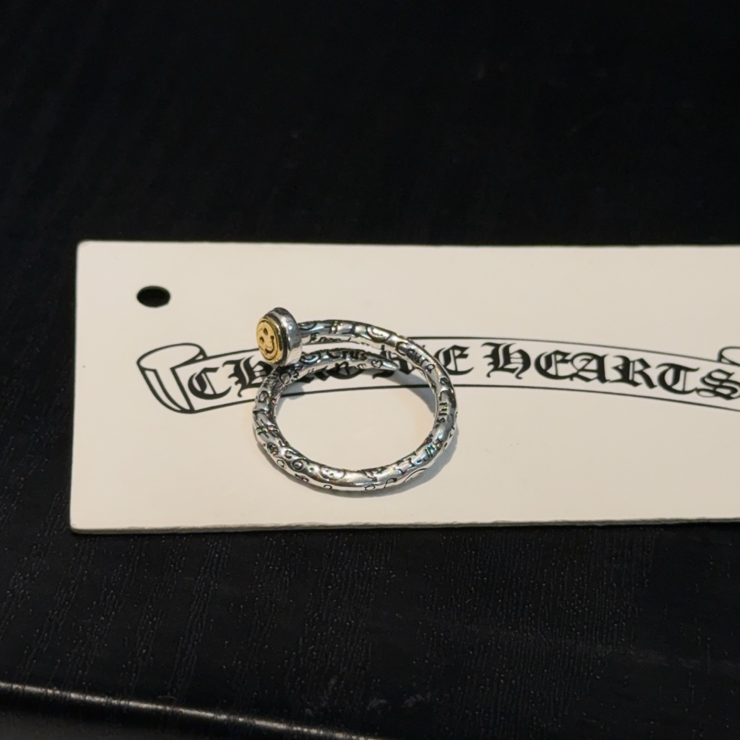 クロムハーツ「Chrome Hearts」クラシックヴィンテージ＆モダンリング - サイズ調整可能