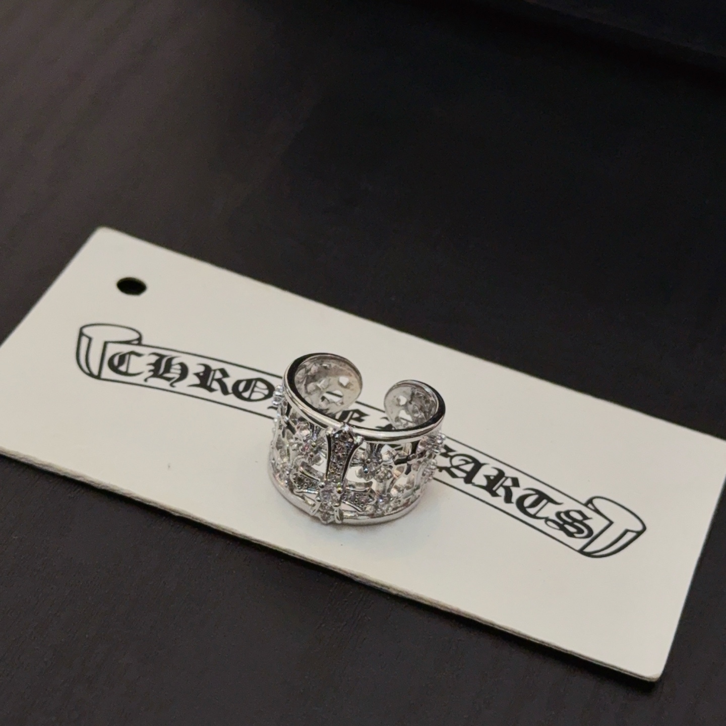 クロムハーツ「Chrome Hearts」クラシックヴィンテージ＆モダンリング - サイズ調整可能