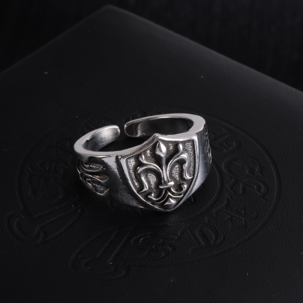 クロムハーツ「Chrome Hearts」クラシックヴィンテージ＆モダンリング - フリーサイズ