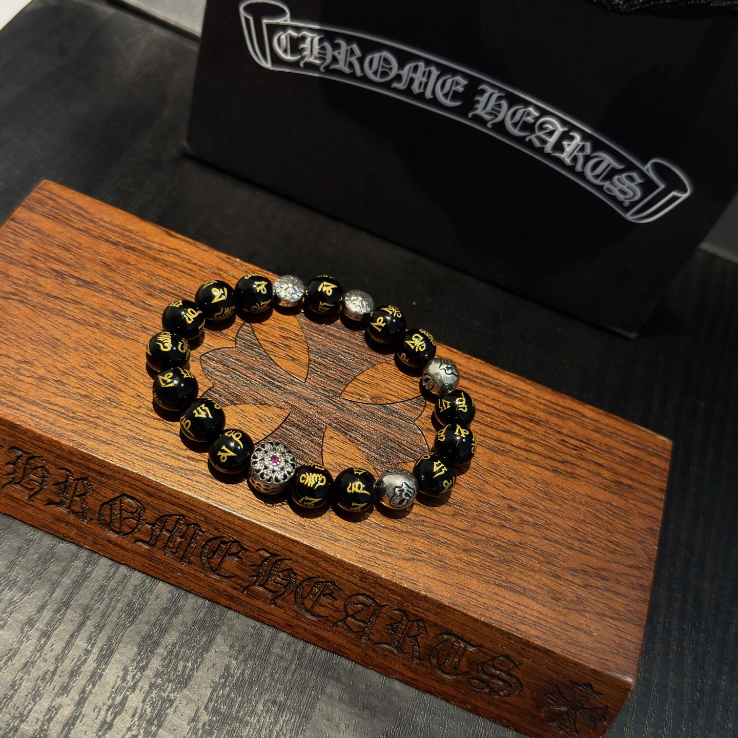 クロムハーツ「Chrome Hearts」クロムハーツ ブレスレット - ヴィンテージ＆ロックテイスト ペア用