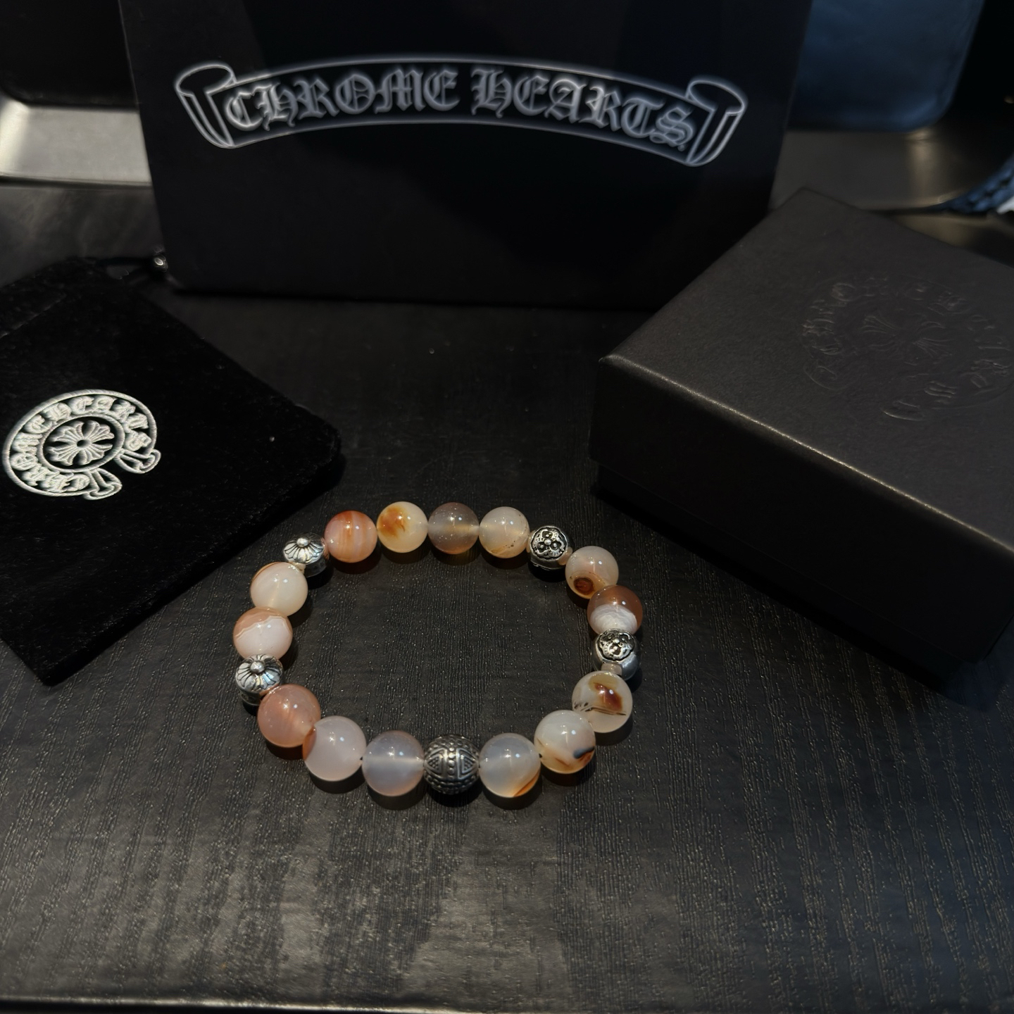 クロムハーツ「Chrome Hearts」クロムハーツ ブレスレット - ヴィンテージ＆ロックテイスト ペア用