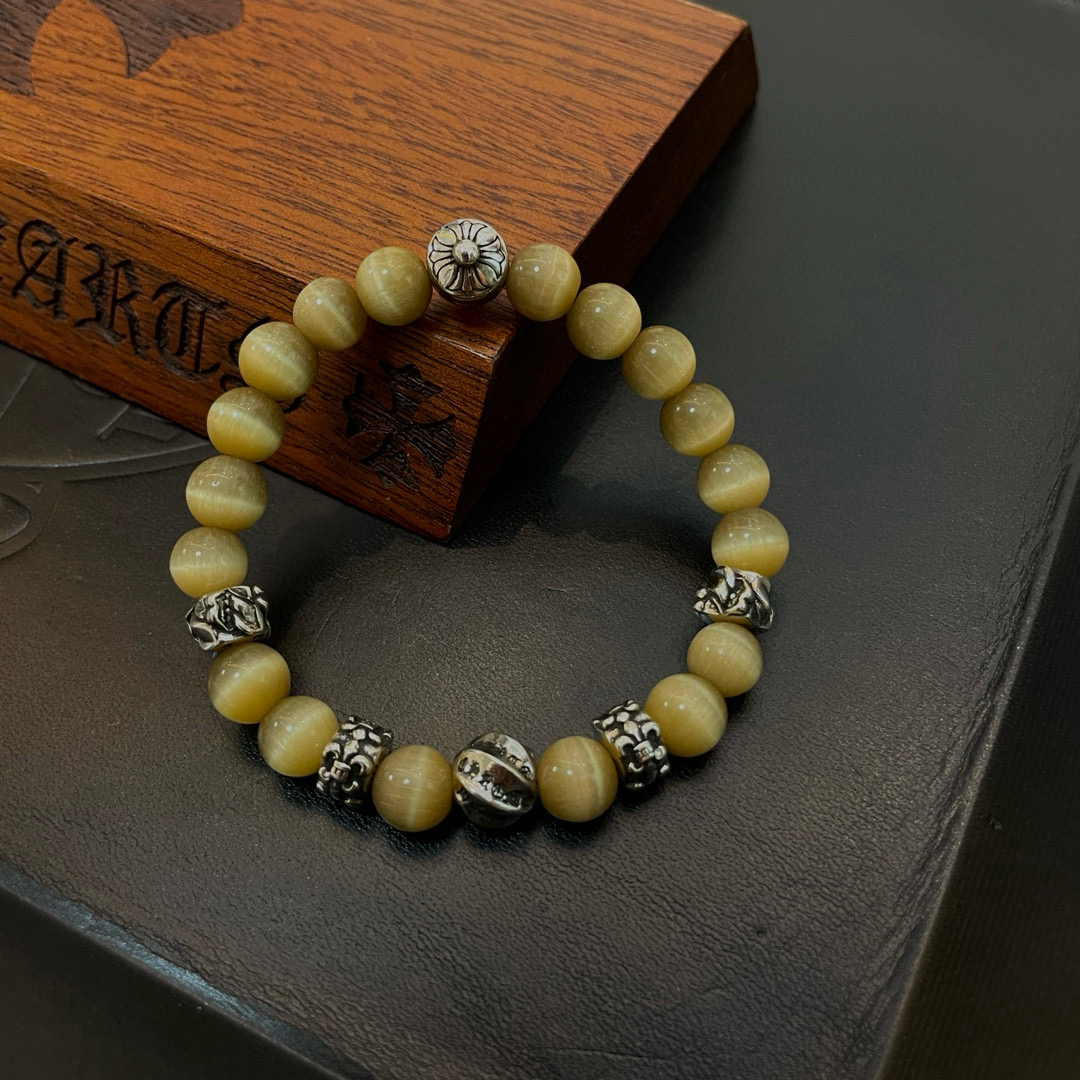 クロムハーツ「Chrome Hearts」ブレスレット - ヴィンテージ＆ロックテイスト ペア用