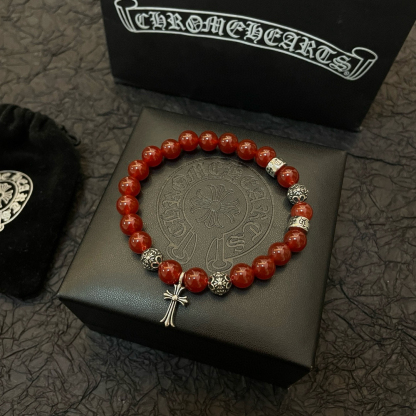 クロムハーツ「Chrome Hearts」ブレスレット - ヴィンテージ＆ロックテイスト ペア用