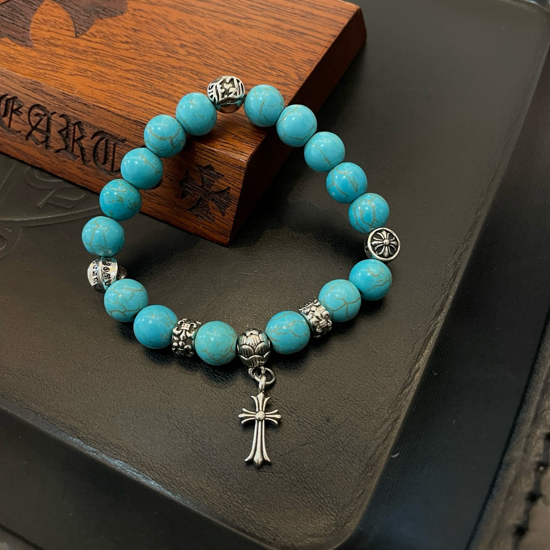 クロムハーツ「Chrome Hearts」ブレスレット - ヴィンテージ＆ロックテイスト ペア用