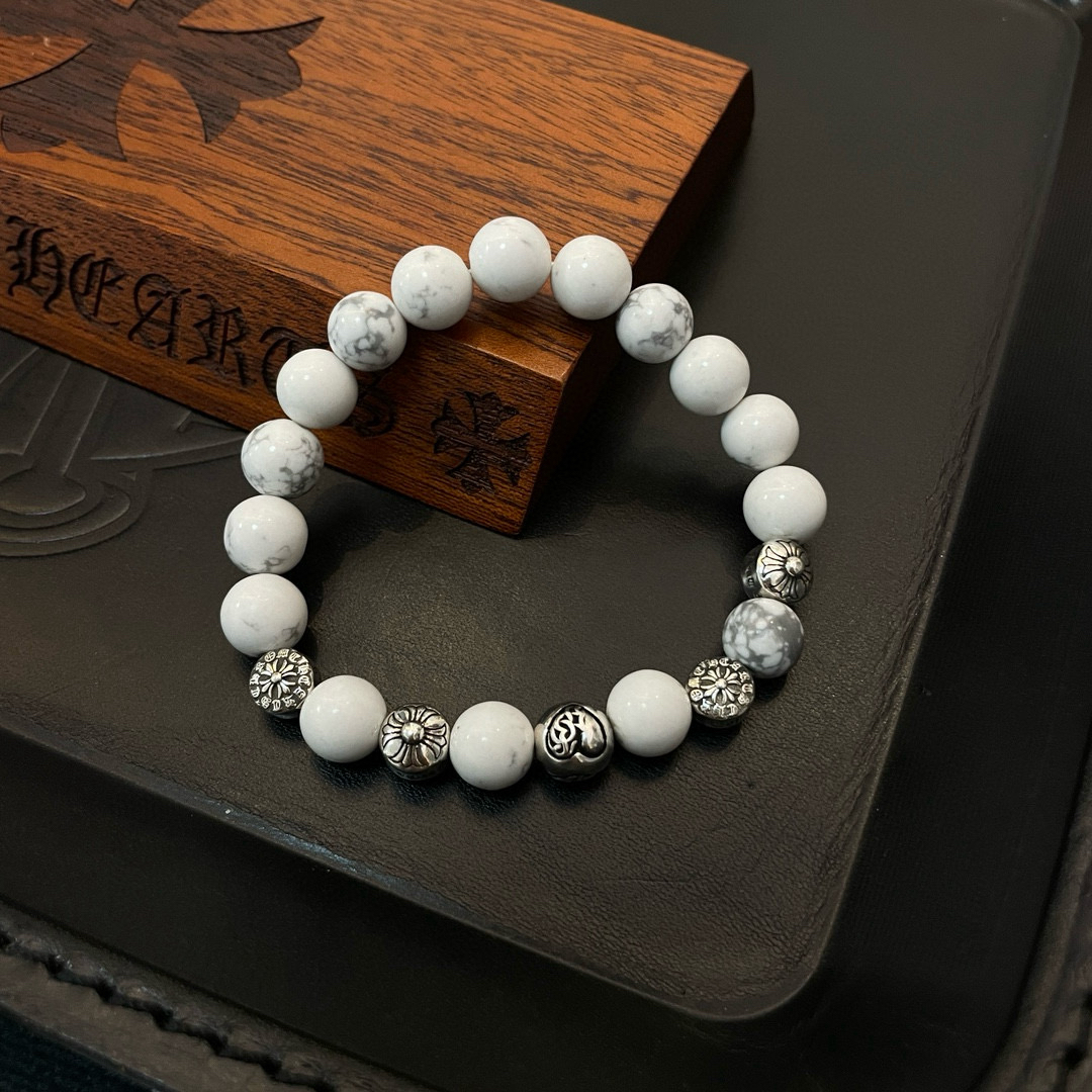 クロムハーツ「Chrome Hearts」ブレスレット - ヴィンテージ＆ロックテイスト ペア用