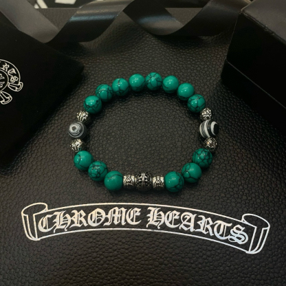 クロムハーツ「Chrome Hearts」ブレスレット - ヴィンテージ＆ロックテイスト ペア用