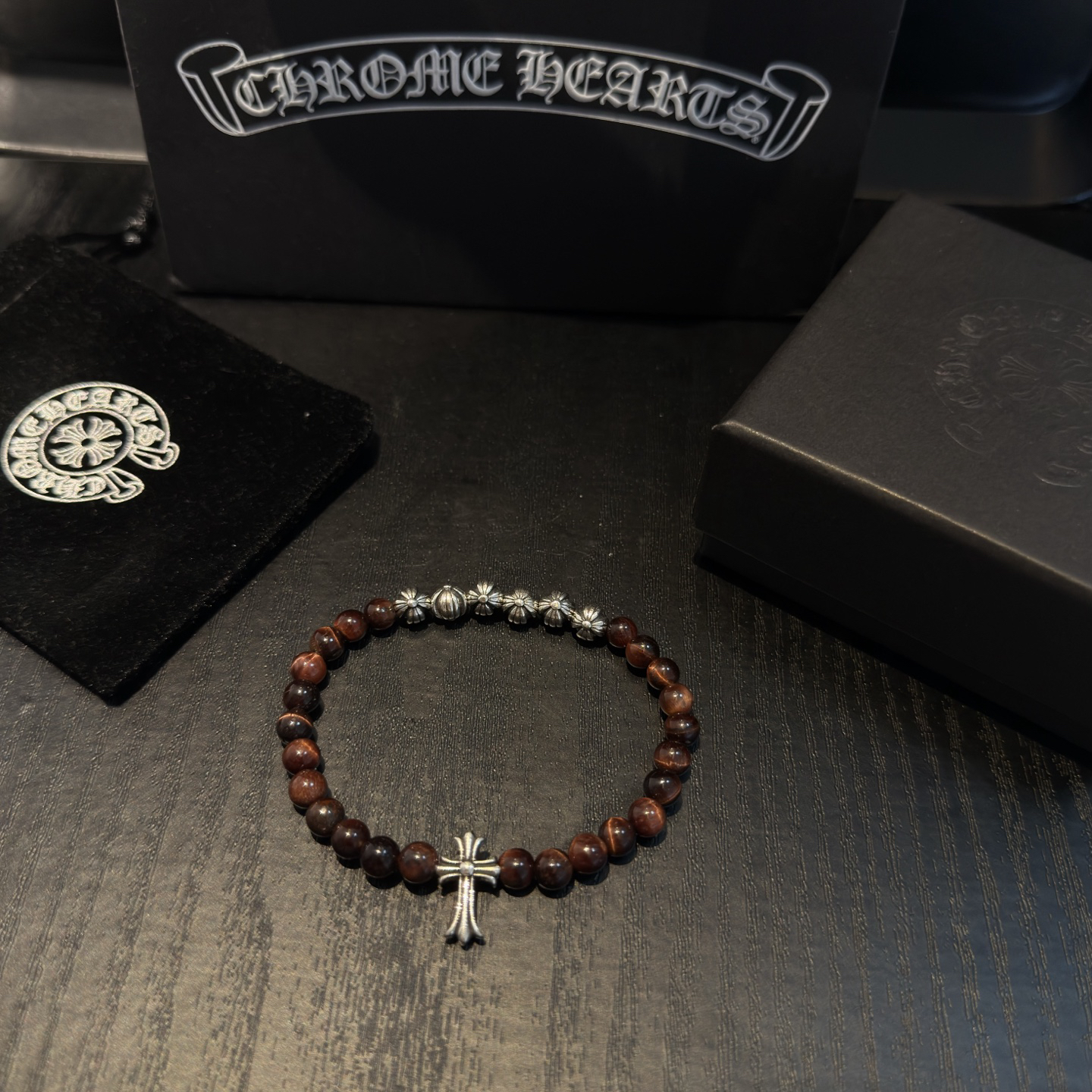 クロムハーツ「Chrome Hearts」ブレスレット - ヴィンテージ＆ロックテイスト ペア用