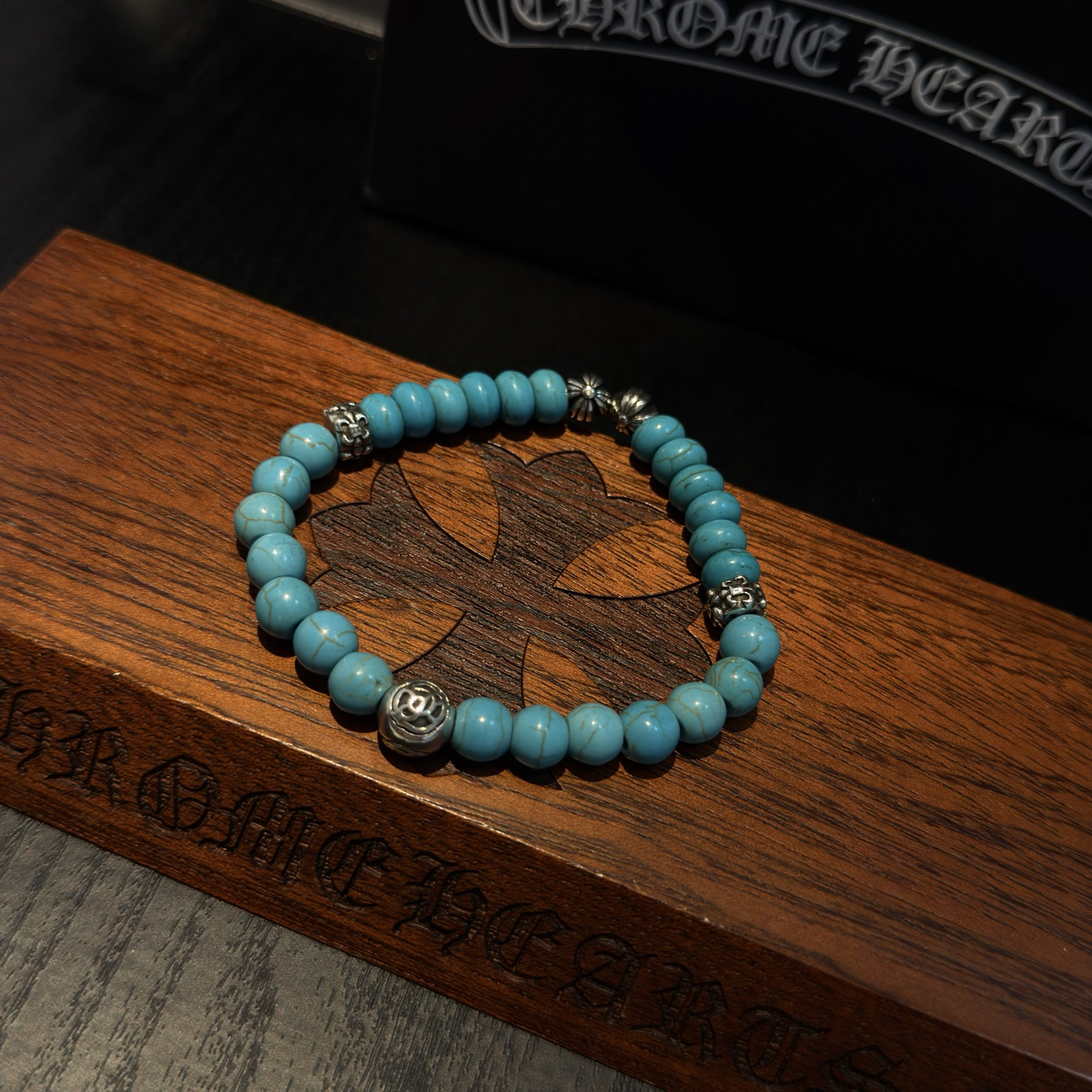 クロムハーツ「Chrome Hearts」ブレスレット - ヴィンテージ＆ロックテイスト ペア用