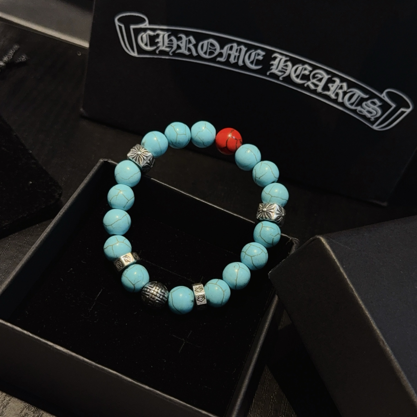 クロムハーツ「Chrome Hearts」ブレスレット - ヴィンテージ＆ロックテイスト ペア用