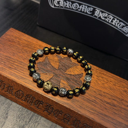 クロムハーツ「Chrome Hearts」ブレスレット - ヴィンテージ＆ロックテイスト ペア用