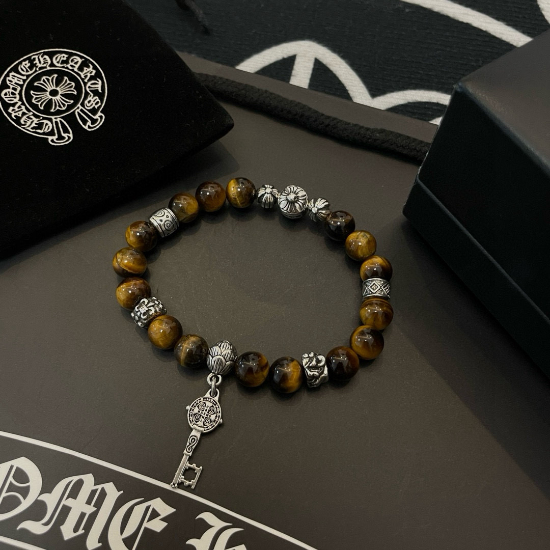 クロムハーツ「Chrome Hearts」ブレスレット - ヴィンテージ＆ロックテイスト ペア用