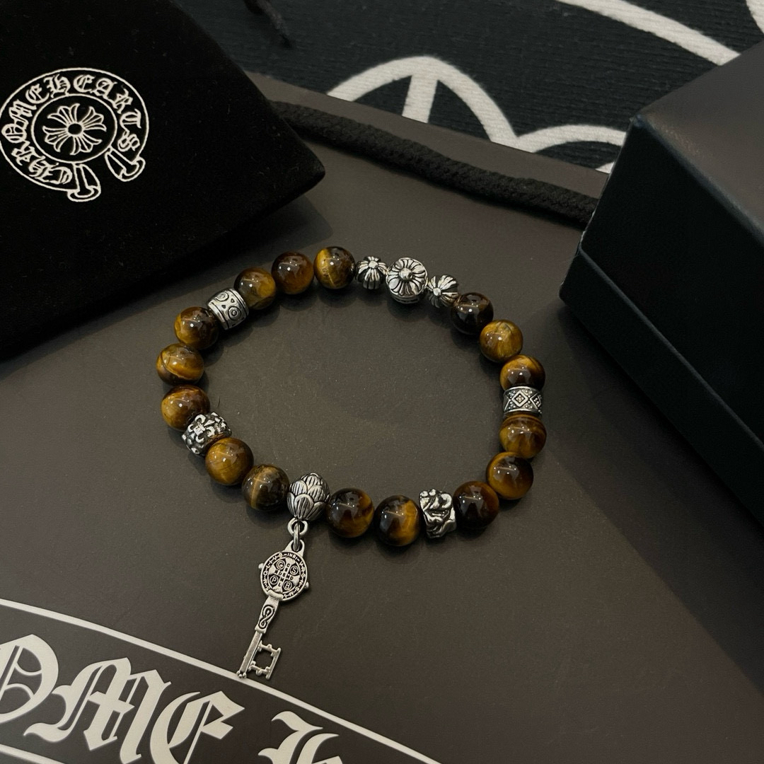 クロムハーツ「Chrome Hearts」ブレスレット - ヴィンテージ＆ロックテイスト ペア用