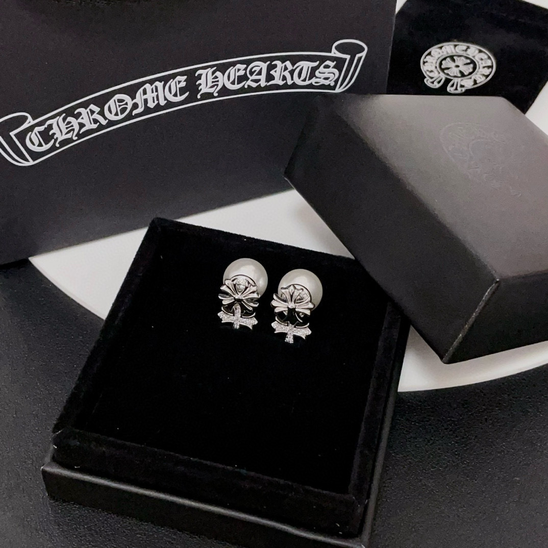 クロムハーツ「Chrome Hearts」クラシックヴィンテージ＆モダン イヤリング/ピアス/イヤカフ - ユニセックス