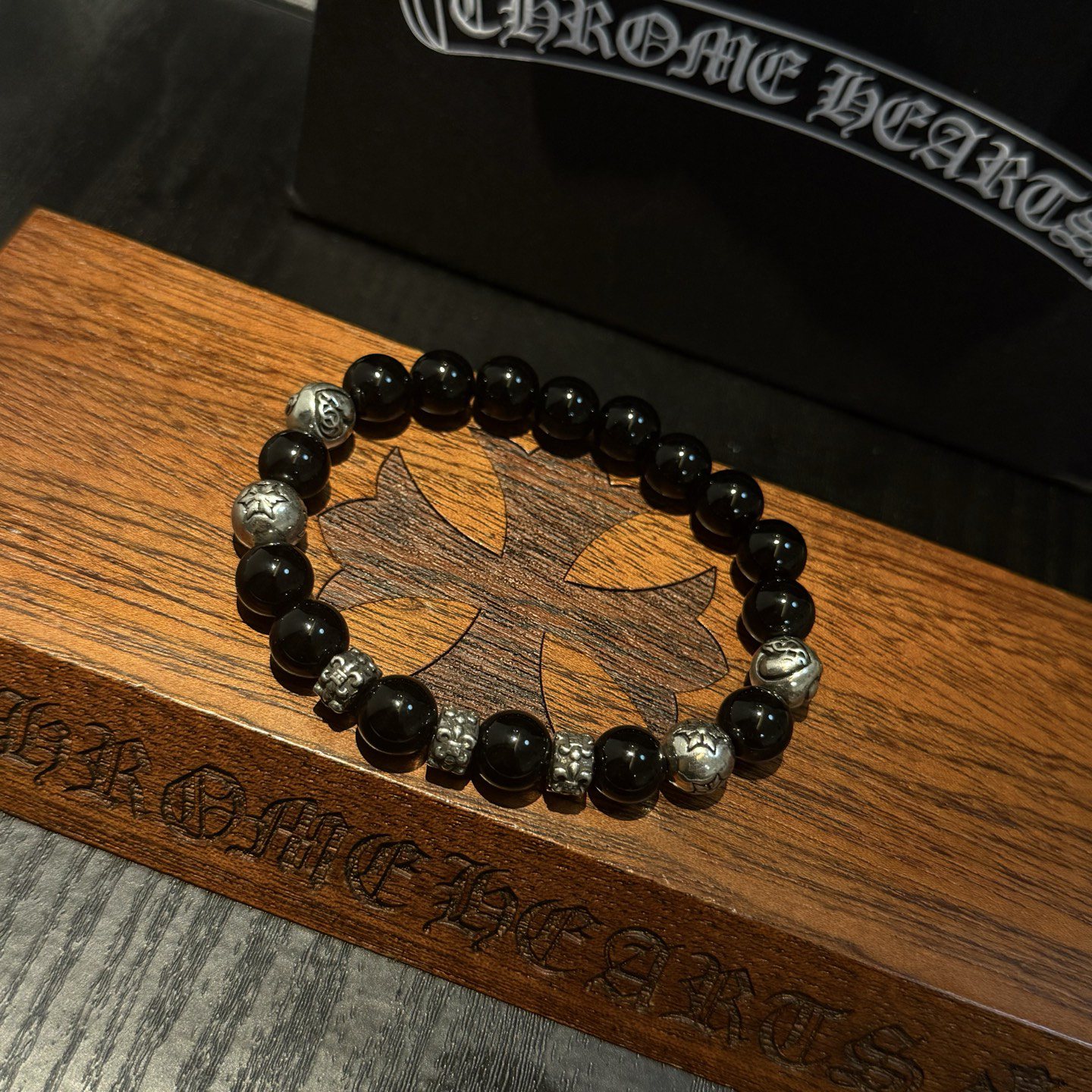 クロムハーツ「Chrome Hearts」ブレスレット - ヴィンテージ＆ロックテイスト ペア用