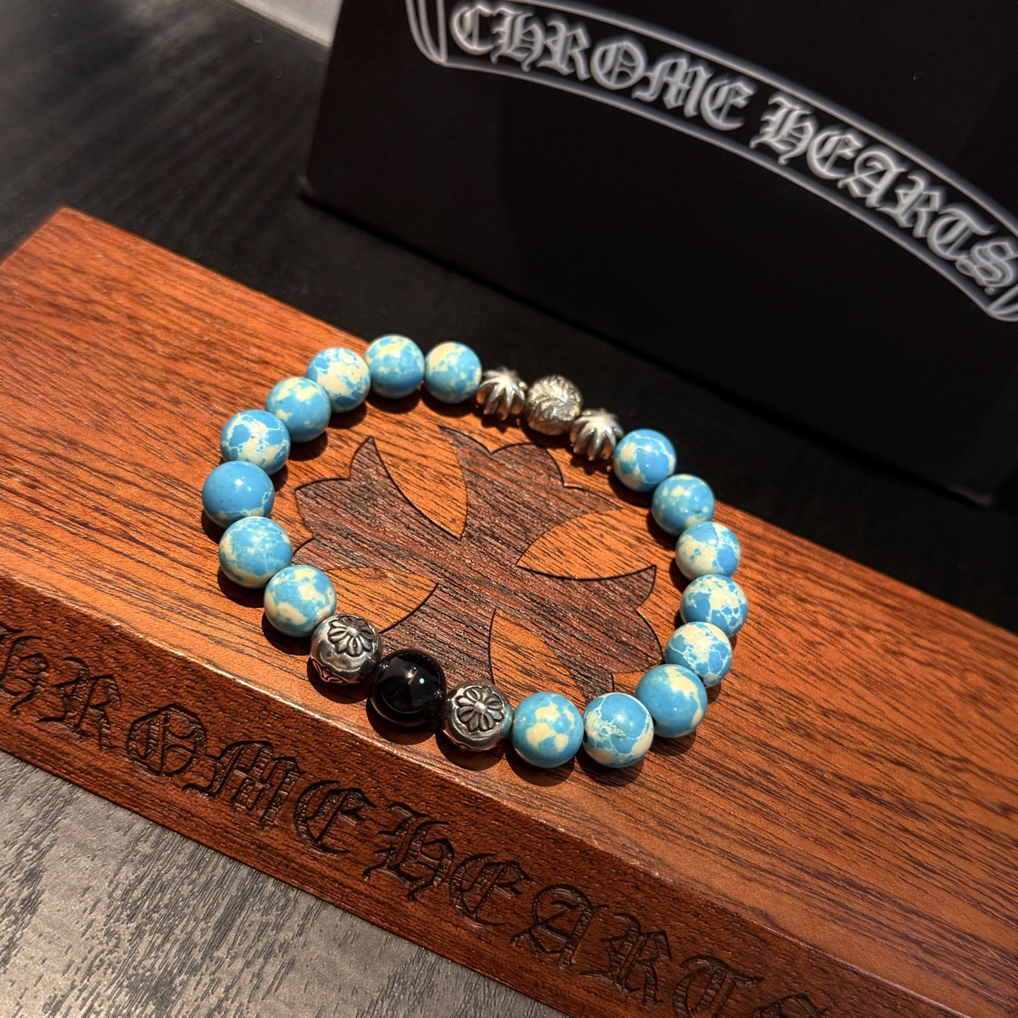 クロムハーツ「Chrome Hearts」ブレスレット - ヴィンテージ＆ロックテイスト ペア用