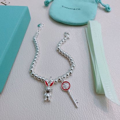 ティファニー「Tiffany & Co.」ポリッシュドシルバーリンク ブレスレット