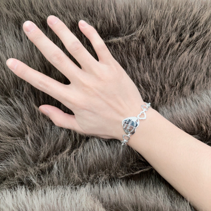 ティファニー「Tiffany & Co.」ポリッシュドシルバーリンク ブレスレット