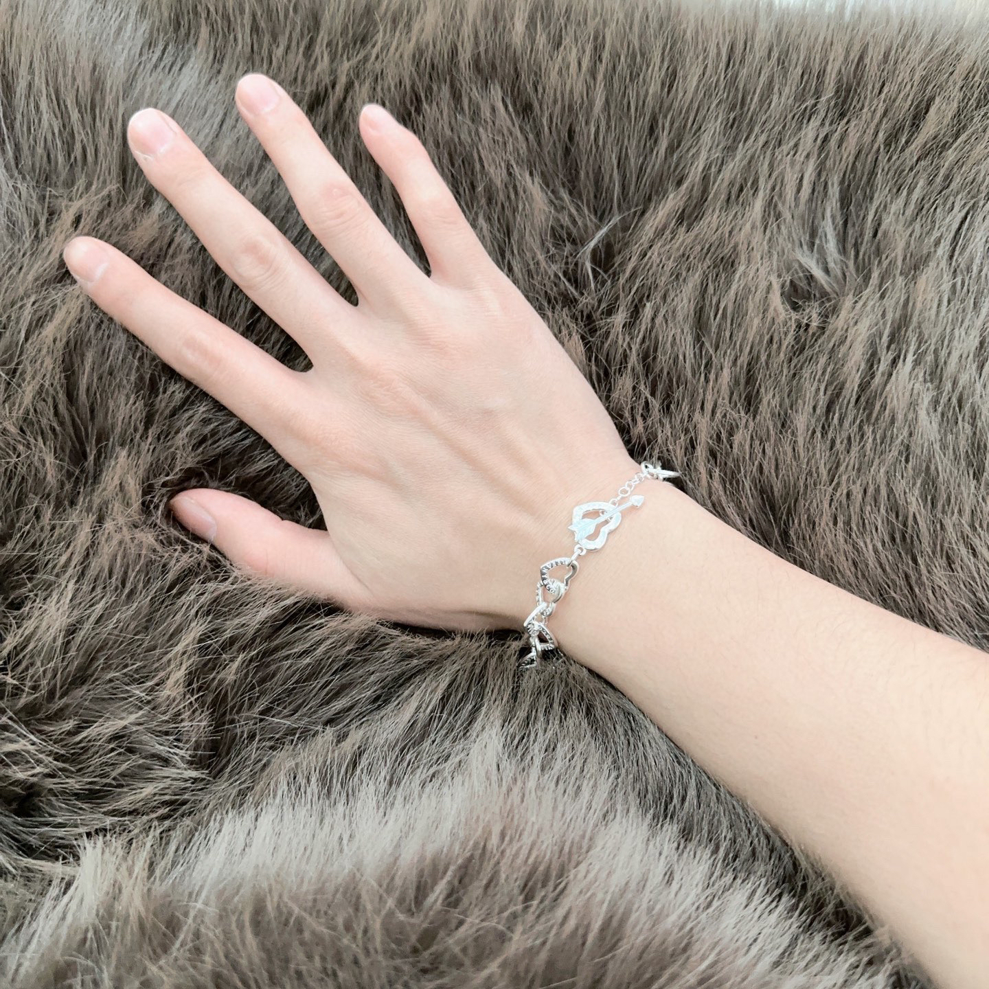 ティファニー「Tiffany & Co.」ポリッシュドシルバーリンク ブレスレット