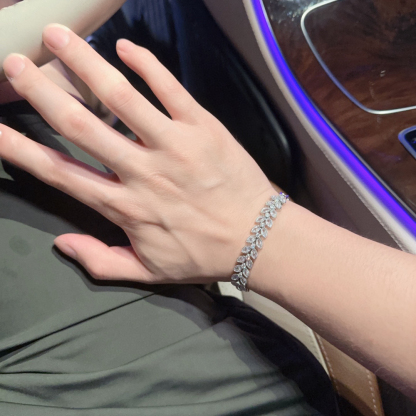 ティファニー「Tiffany & Co.」ポリッシュドシルバーリンク ブレスレット