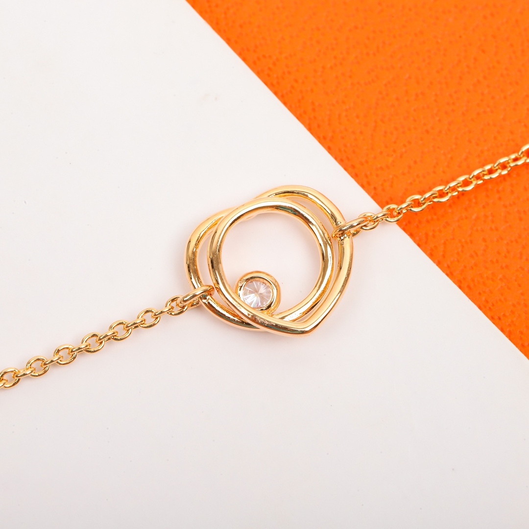 エルメス「Hermès」Vertige de Cœur ネックレス40MM