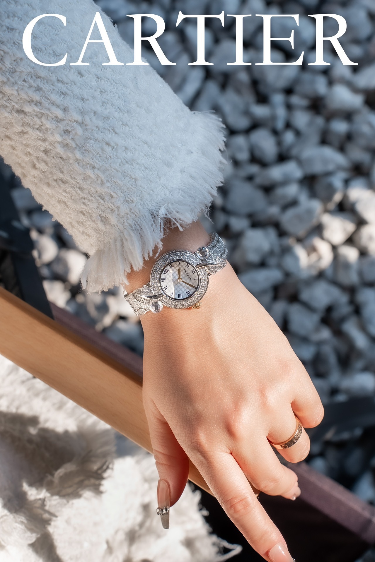 カルティエ［Cartier］パール ビヨンド アート ハイジュエリー 腕時計32MM