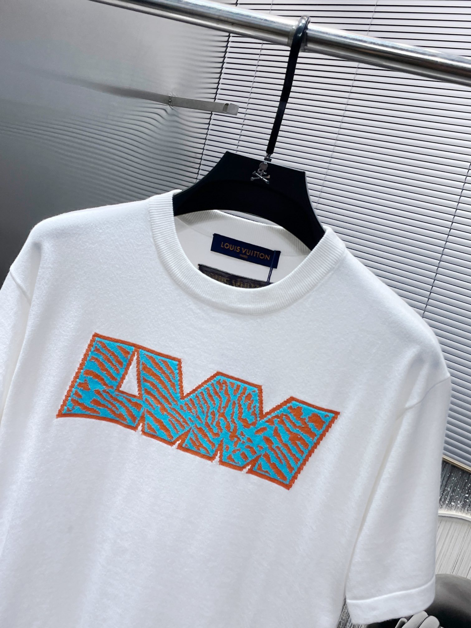 ルイ・ヴィトン「Louis Vuitton」2025SS プレミアム ニット クルーネックTシャツ（メンズ）
