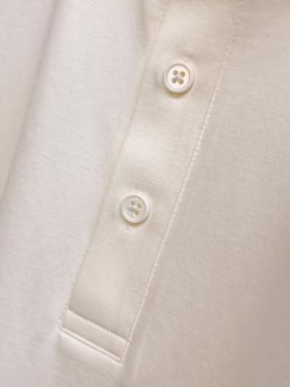 エルメス「Hermès」2025 サマーコレクション メンズ ロゴ入りポロシャツ